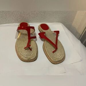 Frances Valentine Hannah FV Espadrille Sandal size 10B